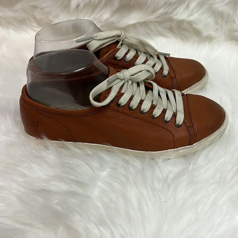 ‎Frye Leather Low Top Sneakers A3